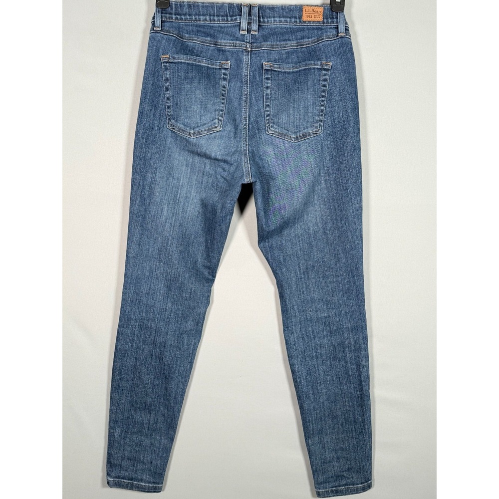 L. L. Bean‎ Beanflex Skinny Leg Favorite Fit Women's Jeans 10P 31x28" Pull Up - Picture 8 of 9